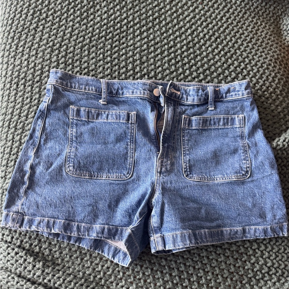 Madewell High-Rise Sailor Short 32
